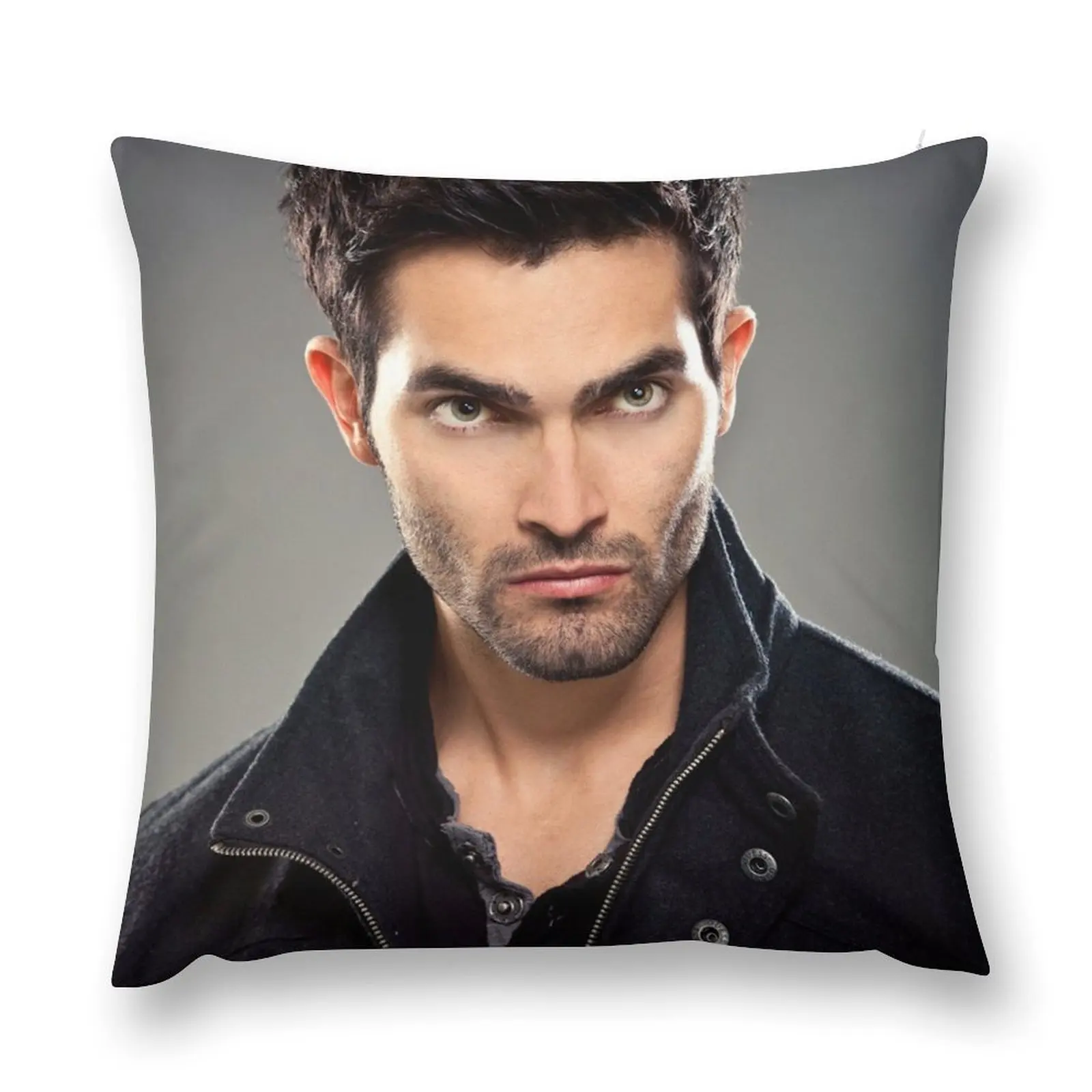 

Tyler Hoechlin Teen Wolf Throw Pillow christmas pillowcases Cushion Cover Set pillow