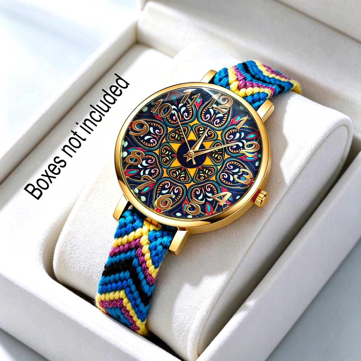 1Pc Vintage Patterned Women's Quartz Watch, Suitable for Pairing with Ethnic-Style Dresses, Casual Outfits, and Is Perfect for Vacations and Daily Commutes. It's a Creative Gift for Best Friends or Girlfriends