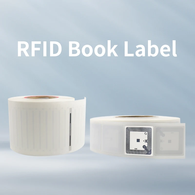 UHF RFID Tag ISO18000-6C 860-960MHZ RFID Self-Adhesive Stickers Tag for Library Supermarket Document Warehouse Management