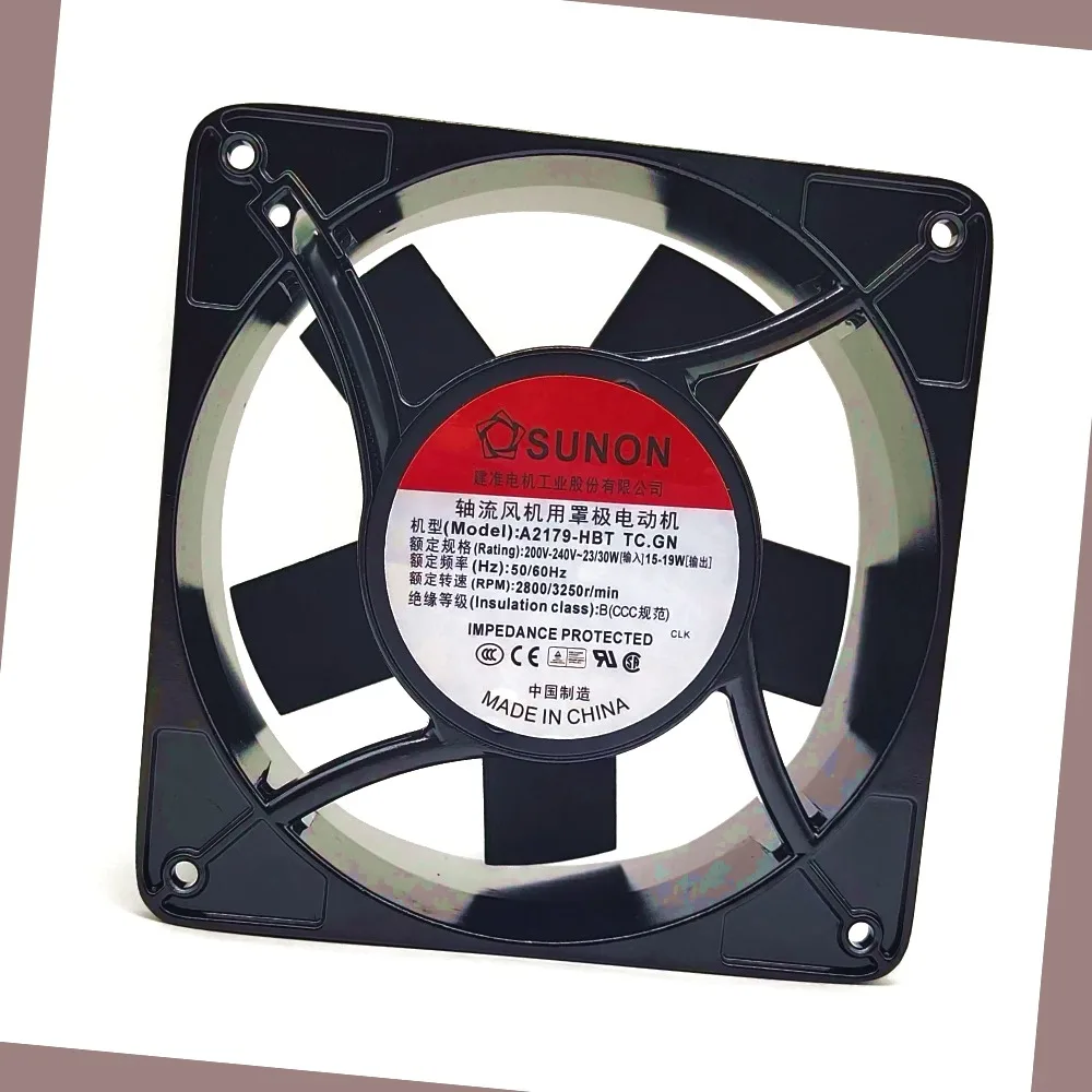SUNON A2179-HBT TC.GN  200V 176x176x89mm Server Cooling Fan