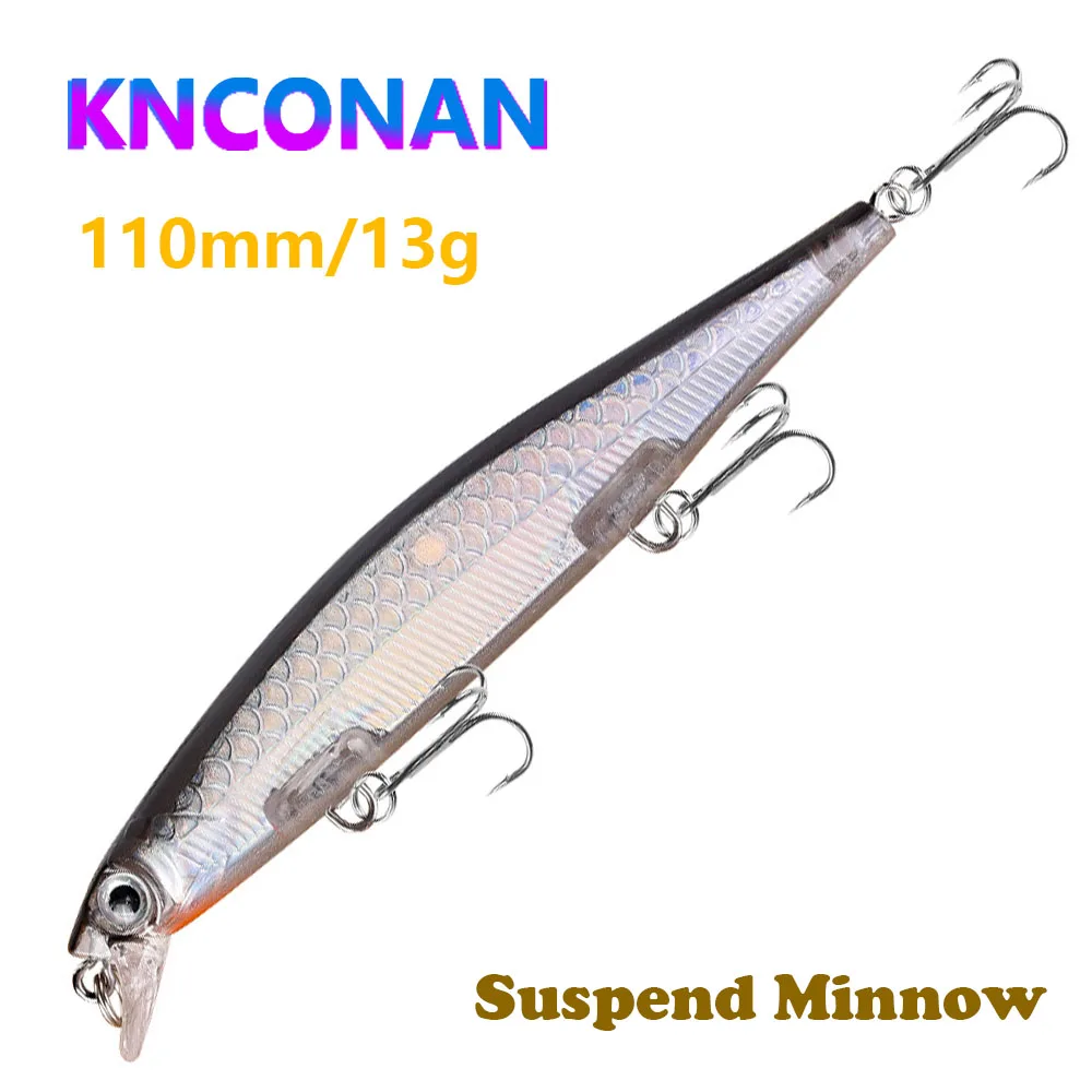 JERKBAIT CHANCE hundido minnow para lucio – wobbler vástago largo - imagen 5
