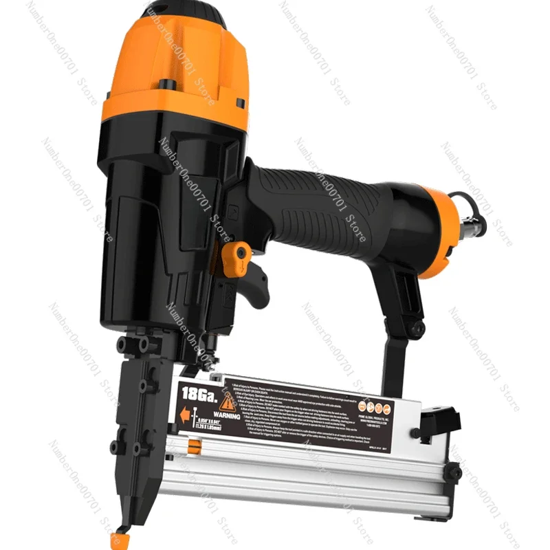 Pneumatic Nail Gun F30T50 Straight 64 Steel Nail Gun Insulation Gun Woodworking U-shaped Code Nail