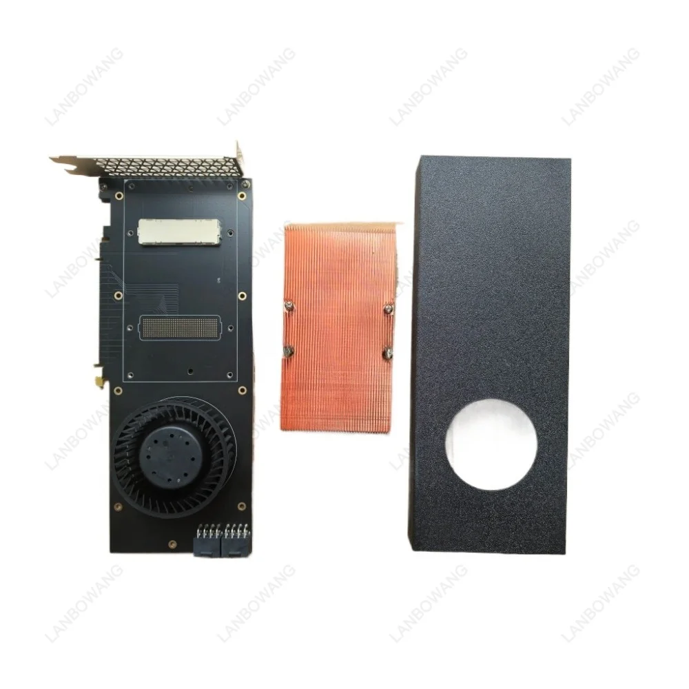 Second Generation Optimized for Tesla V100 SXM2 To PCIE Adapter Board, Solid Pure Copper with Fan