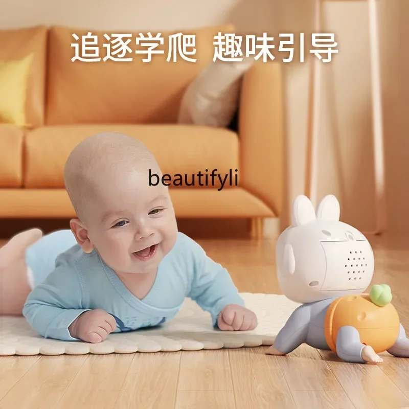 

Infant electric climbing baby toy head-up training baby learning crawling guide puzzle