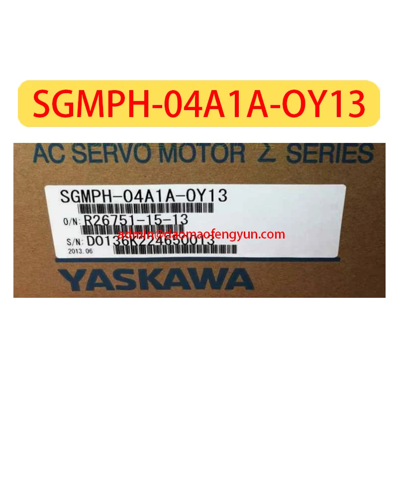 Original Genuine，SGMPH-04A1A-OY13 Brand new Servo Motor，SGMPH 04A1A OY13，Fast shipping