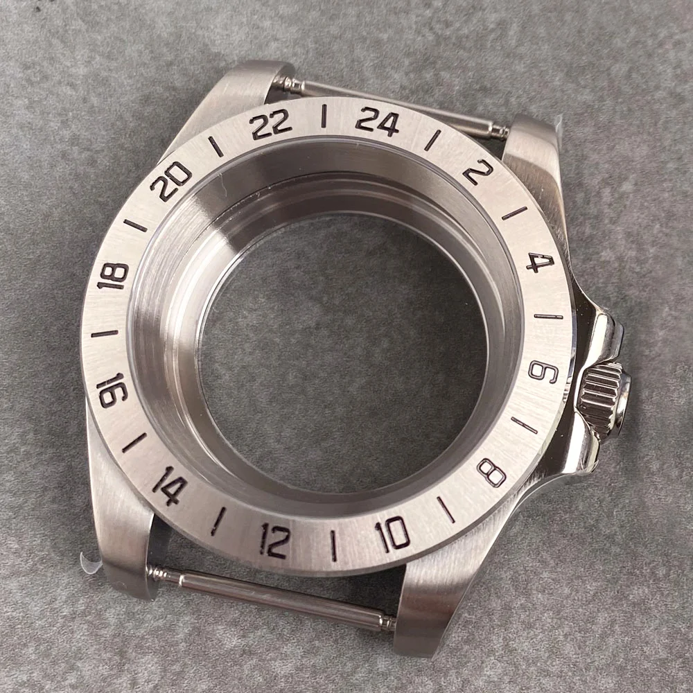 Tandorio Mod 40mm 200m Waterproof Sapphire Glass Diver Series Watch Case For Explorer Style Watch NH34 NH34A Automatic Movement