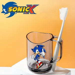 2025 Sonic 270ML Cangkir Sikat Gigi Kamar Mandi Cangkir Sikat Cuci Cangkir Obat Kumur Cangkir Sikat Gigi Kaca Mug Pasangan Nordic Travel Set Kamar Mandi 10 mug landak penjualan terbaik - №