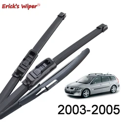 Erick's Wiper Front & Rear Wiper Blades Set For Renault Megane Sport Tourer 2003 - 2005 Windshield Windscreen Window 24