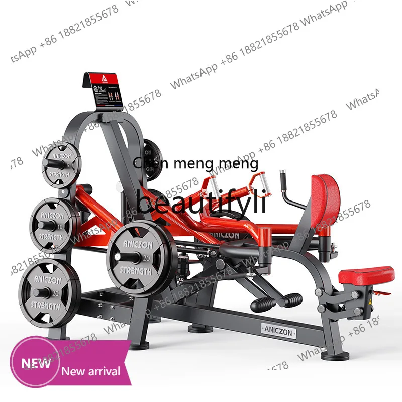 

Gym Commercial Seated High and Low Rowing Trainer Back Training Equipment