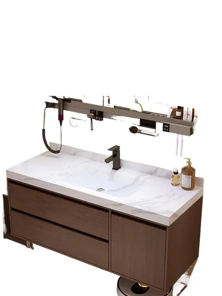 

Встроенная раковина из каменной плиты с горячим изгибом, унитаз, раковина, умывальник, шкаф для раковины, комбинация шкафов для ванной комнаты