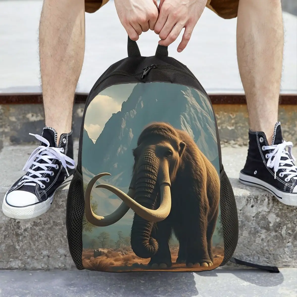 mamute-pre-historico-besta-mochila-daypack-grande-capacidade-criancas-bookbag-saco-de-escola-sacos-de-ombro-para-homens