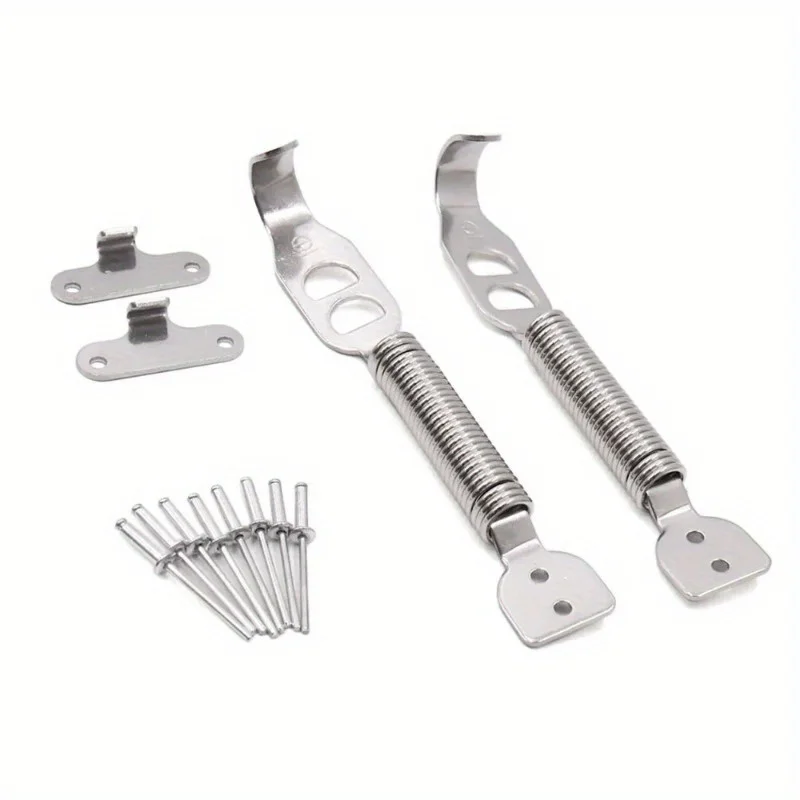 1 زوج العالمي المفاجئة هوك تصفيف السيارة ضبط التمهيد بونيه الينابيع كليب دبوس عدة قفل غطاء محرك السيارة لوحة سباق رالي الأمن لسيارة هود