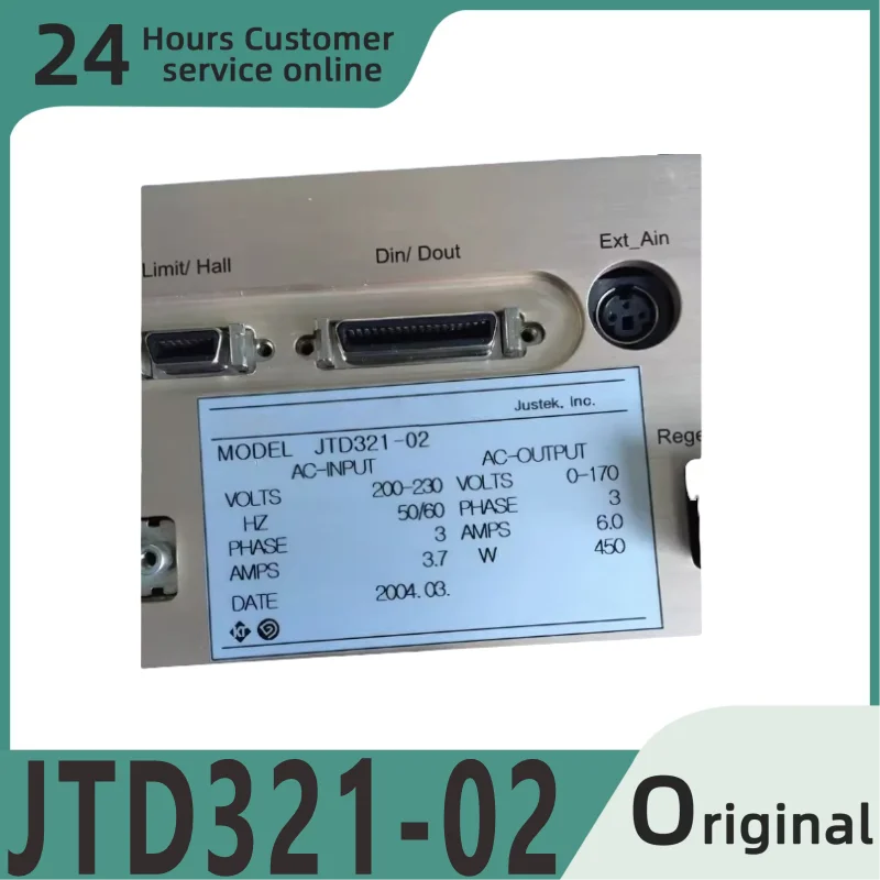 

Brand new original servo motor driver JTD321-02