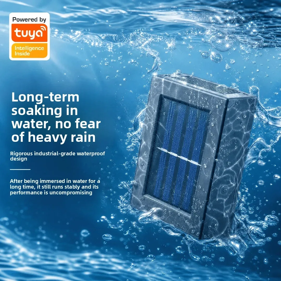 Smart Home Zigbee Solar Charging Real-time Rainwater Detector Smart Life App Controlled Wireless Solar Rain Sensors