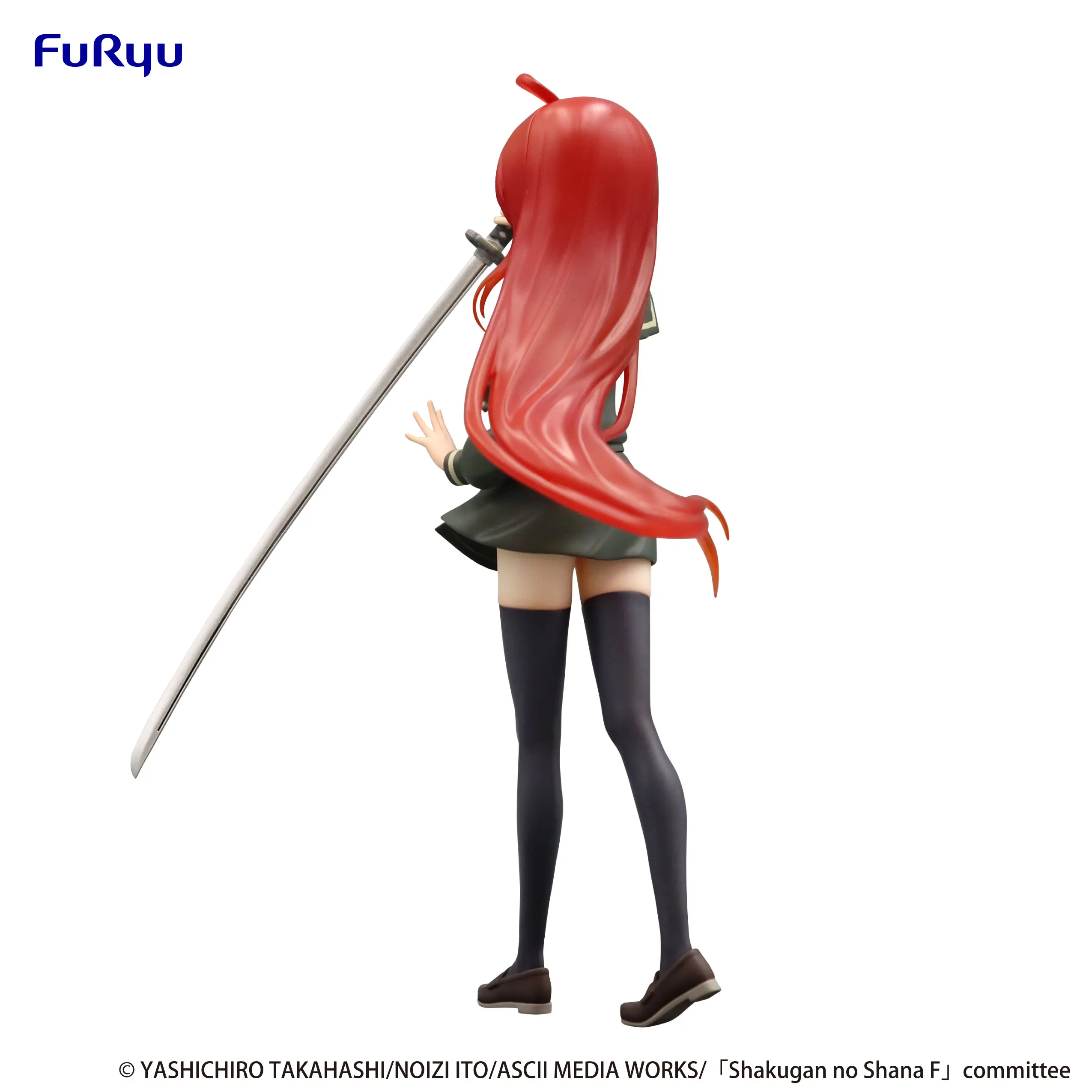 Original Furyu Shakugan No Shana Trio-Try-iT Figure Shana Anime Action Figure Ornaments Desktop Decoration PVC Model Doll GIFT