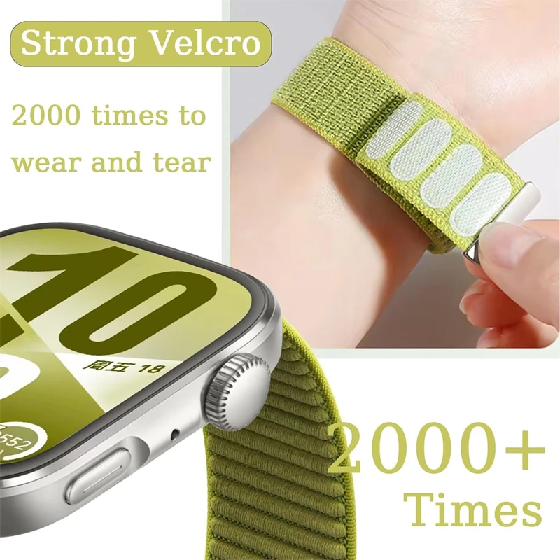 Pulseira de nylon para huawei watch fit 4 pro 4 3, pulseira trançada confortável e respirável para huawei watch fit 3 4/4 pro, acessórios