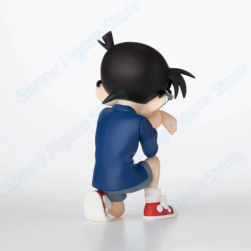 Em estoque 100% original sega detetive conan 9cm bonito conan edogawa anime figura de ação brinquedos colecionáveis pvc modelo hobby presente