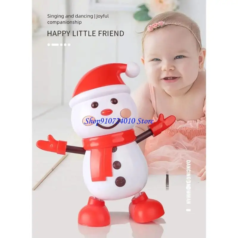 77HD رجل ثلج راقص مع موسيقى وأضواء، رجل ثلج Twerking تفاعلي مع رقصة رشيقة، يتحرك لعبة كهربائية متحركة سهلة الإعداد