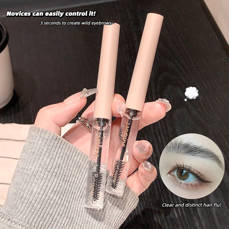 جل تشكيل الحواجب مقاوم للماء ومقاوم للعرق، قلم حواجب ناعم وقابل للمزج