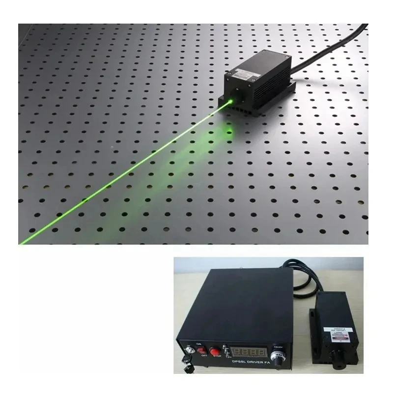 532nm TEM00 2W 2.5W Green Lab Laser Module + TTL/Analog + TEC Cooling +Power Supply