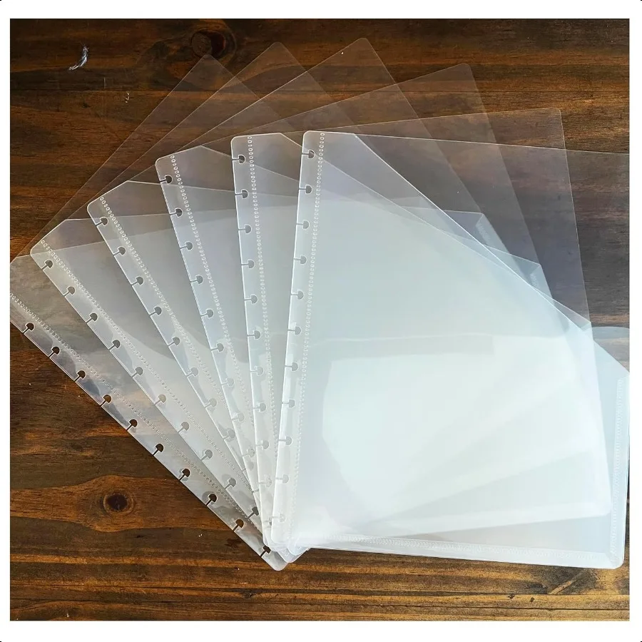 

Twin Pocket Dividers for Letter Size 8.5 x 11 inches 11Disc s. Fits Letter size Circa Letter Arc by Staples TUL Letter