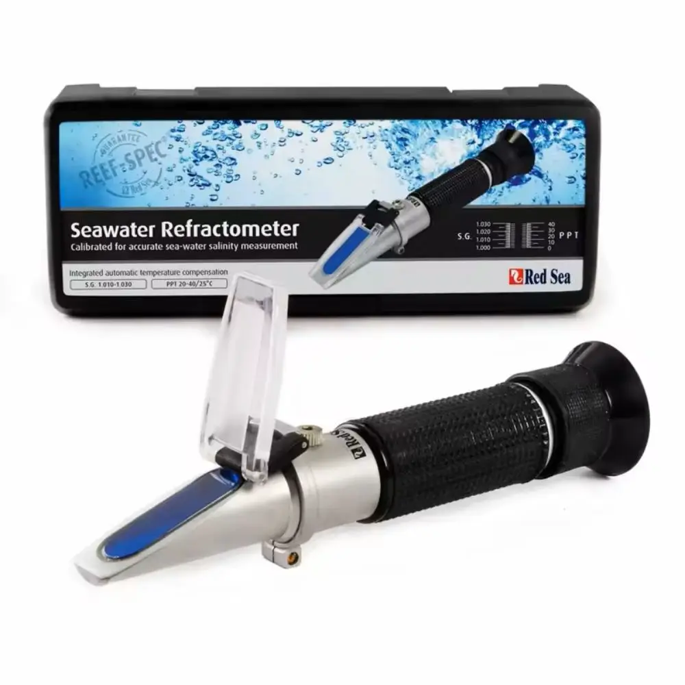 

Red Sea Seawater Refractometer Manuals and Useful Tools, Excellent Accuracy Fish Tank Aquarium