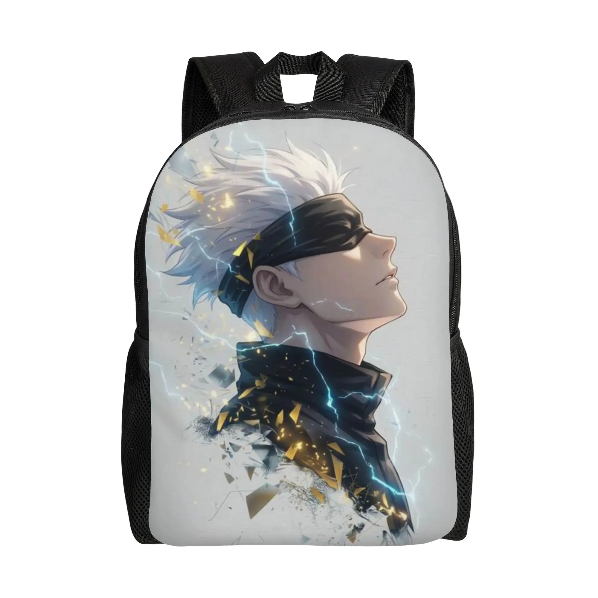 Back to school season Sorcerer Squad Bookbag Satoru Gojo Unisex Adjustable Strap Backpack