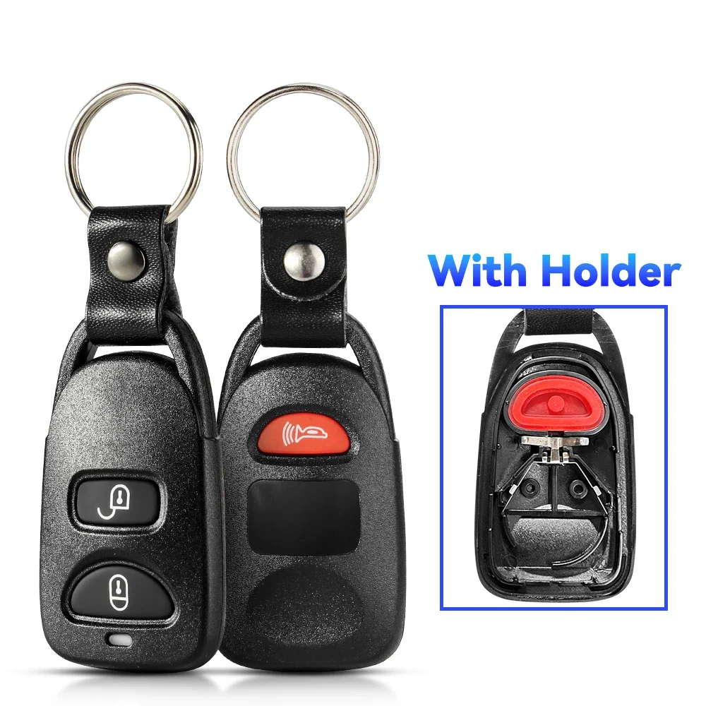 KEYYOU For Hyundai Accent Santa Fe Tucson 3 2+1 Button Car Keyless Entry Remote Key Shell Case Fob KIA SOUL