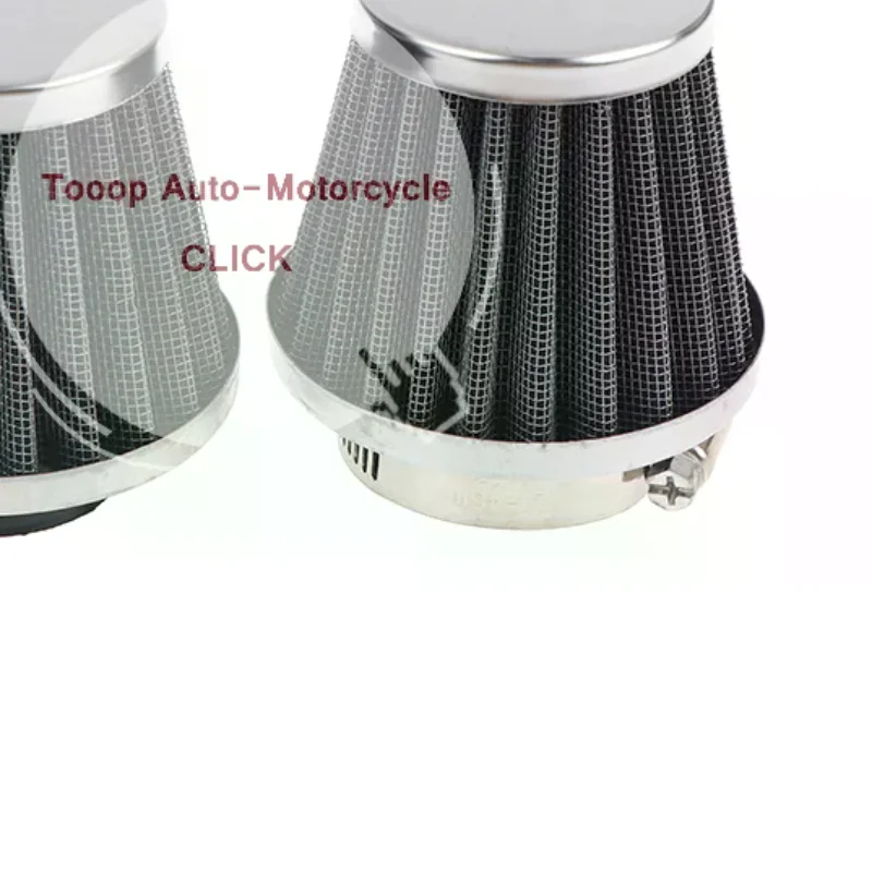 Washable Universal Motorcycle Mushroom Head Air Filter 34/38/41 to 58MM Sizes for Motorbike ATV Replacement Parts