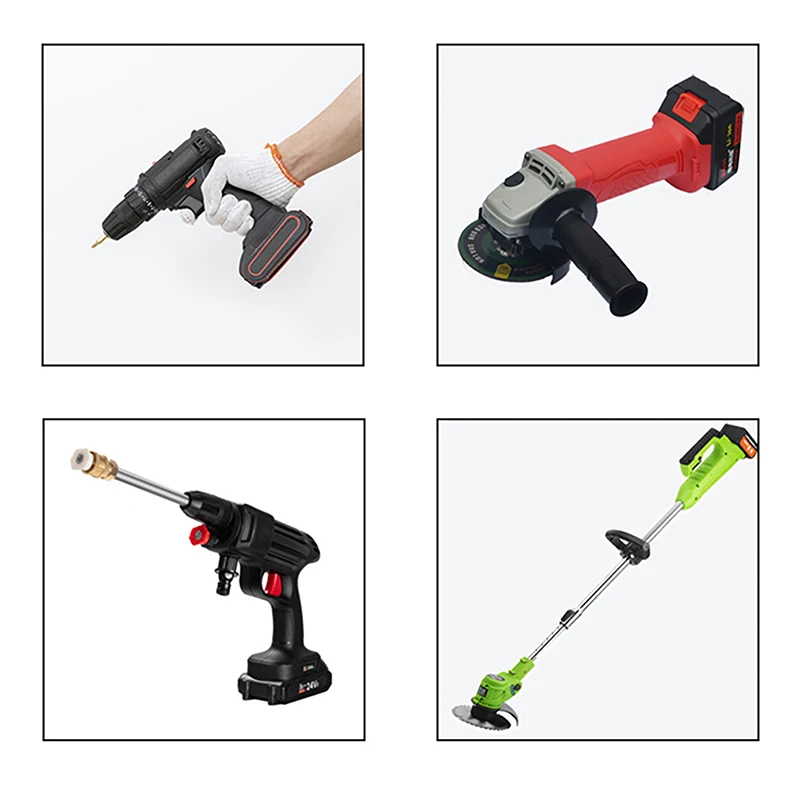 1 Set 21V DC Lithium Battery Shell Lithium-ion Battery Charging Protection Board 5 Batteries Housing Bracket