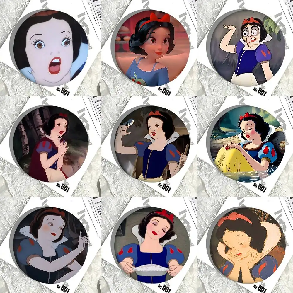 

S-Snow W-White Badges Button PinsBrooch Creative Funny Quotes Badge Clothes Backpack Jewelry Gift For Kids Friends