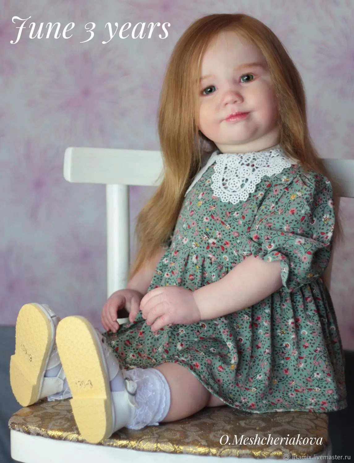 EGO Exclusive Supply 35inches Reborn Doll  3 YEARS OLD Details Painted Finished