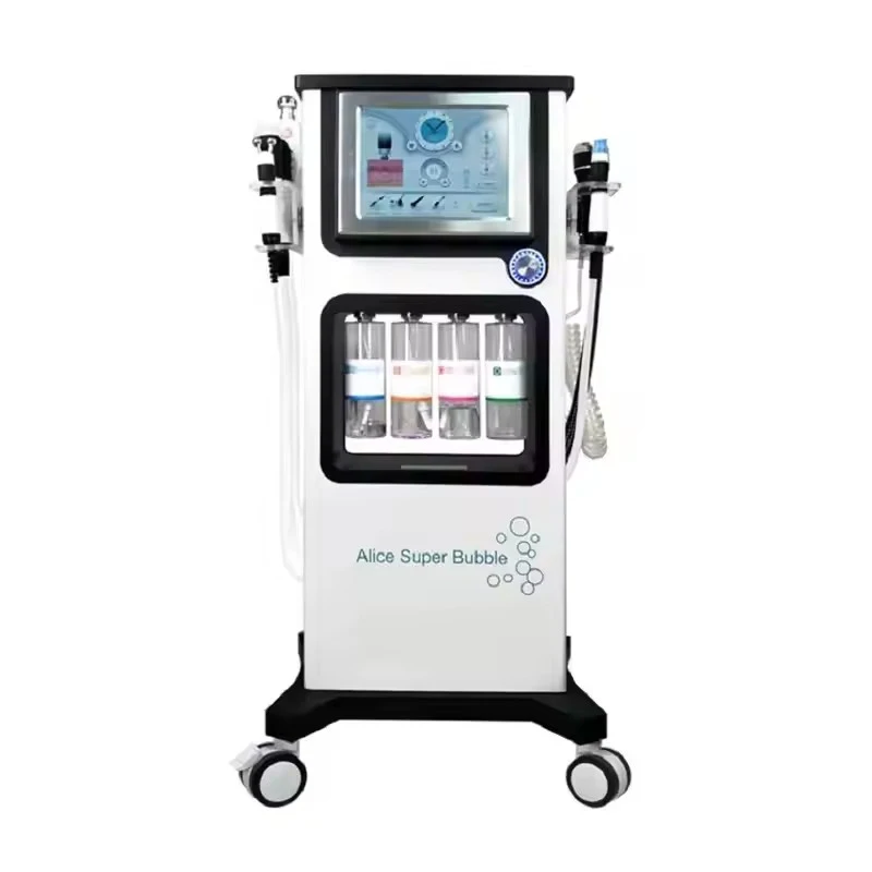 

Whole Sale Newest Popular Alice 7 in 1 Hydra Multifunction Facial Skin Care Hydra Water Jet Skin Deep Cleansing Beauty Machine