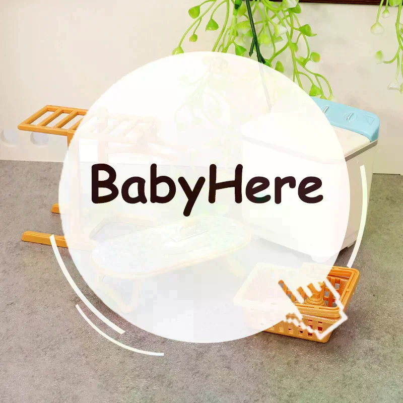 

1:12 Dollhouse Miniature Washing Machine Clothes Drying Rack Iron Laundry Set Decor Toy Doll Furniture Kid's Pretend Play Toy