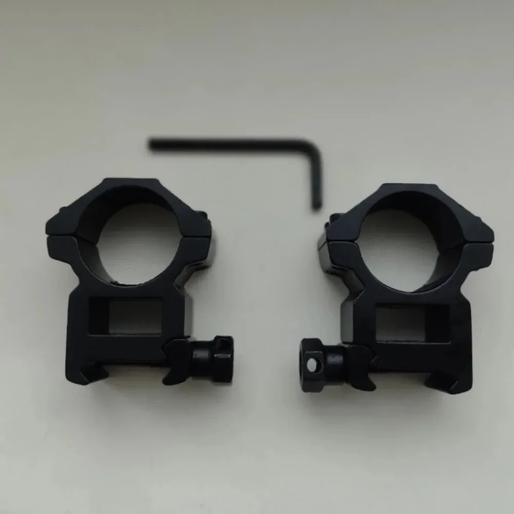 2PCS Jagd Zielfernrohr Montieren Ring für Dia 25,4mm 30mm Rohr Scopes 11mm 20mm Schwalbenschwanz Picatinny schiene Taktische Taschenlampe Montieren – Detail 6