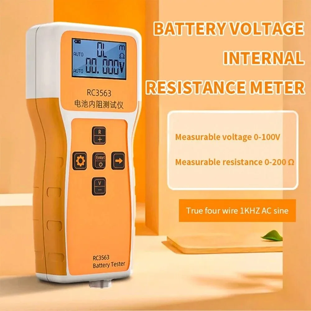 RC3563 18650 Battery Voltage Internal Resistance Tester LCD Screen High-precision Trithium Lithium Iron Phosphate Battery Tester