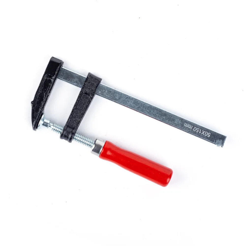 Reliable F Clamp Woodworking Fixture Fast Gripping Tool Adjustable Steel Bar Clamp For Metal Molding Repair Project