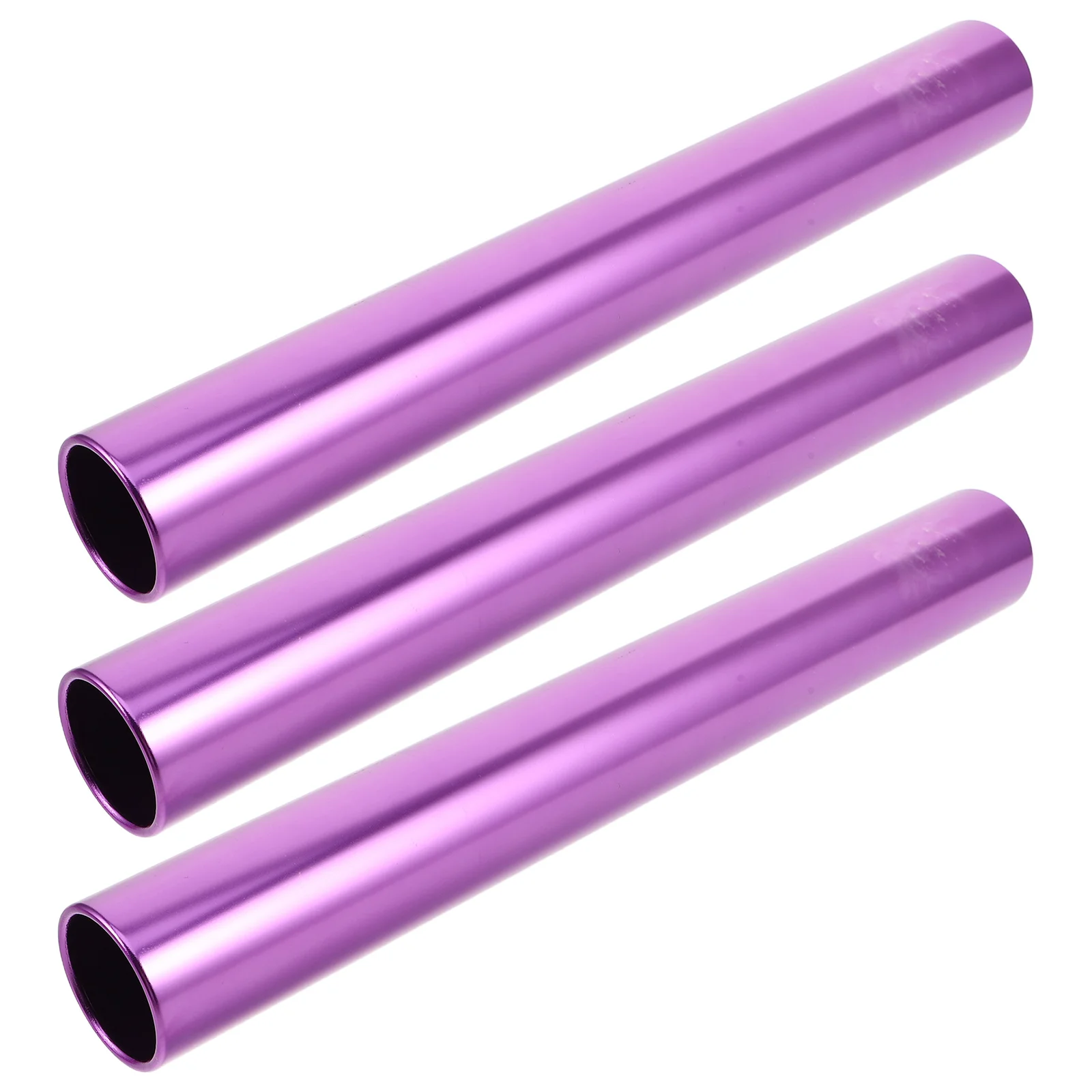 

3Pcs Aluminum Relay High Strength Lightweight Field Race Track Stick for Athlete Training School Running