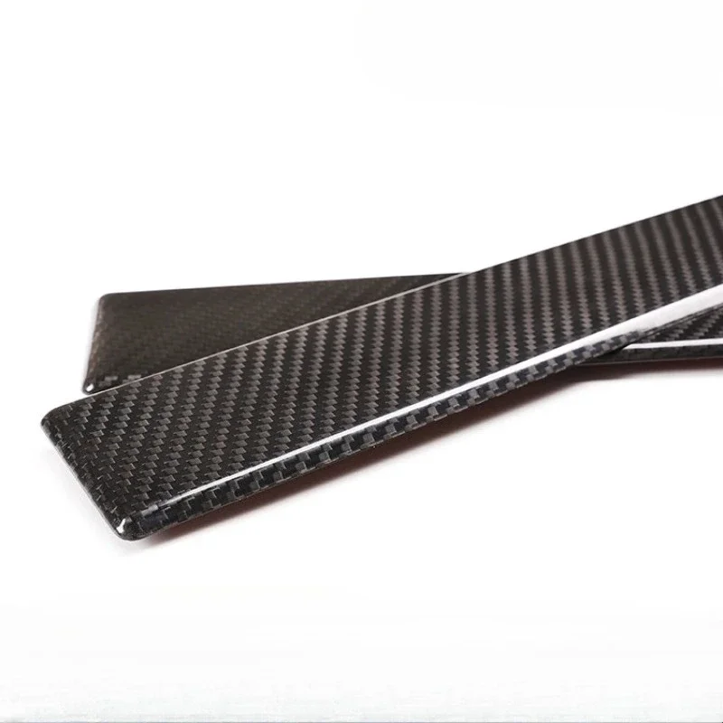 

For Porsche Panamera Real Dry Carbon Fiber 2017-2021 Interior Rear Storage Cover Seat Decoration Modification Accessories