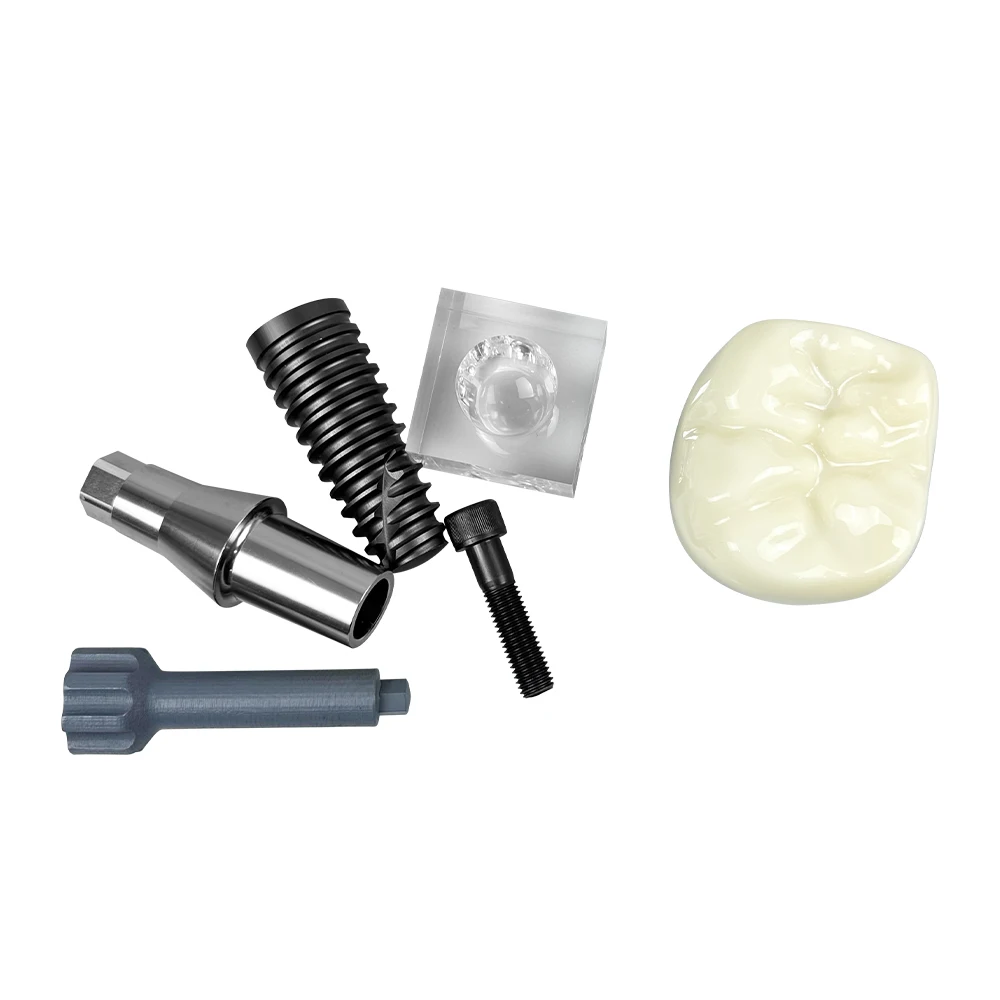 

Dental Transparent Teeth Crown Bridge Model Implant Disease Typodont Models Communication Analysis Study Demo Crystal Model