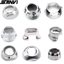 SANVI 2.5INCHES 3INCHES BI XENON/LED Projector lens mask shrouds Car light accessories