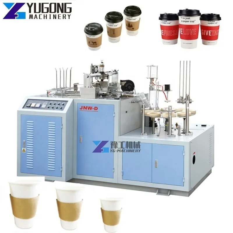 

High Speed China Manual Korea Automatic Forming Paper Plate Coffee Tea Paper Cup Making Machine Price