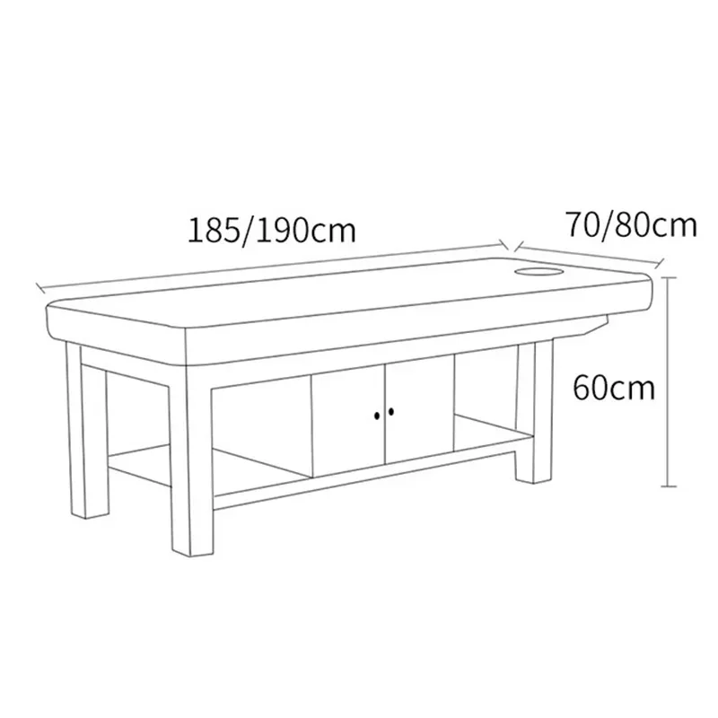 وسادة من اللاتكس تدليك ماركيز صالون تجميل نقالة تطبيق مستلق الرموش سرير احترافي Mueble باديكير سرير #6