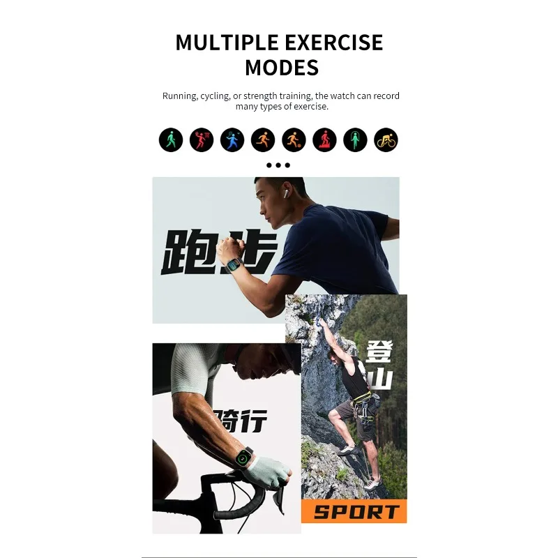 2025 NEW BW9 Smartwatch Cellular SIM Card Bluetooth Calling Telescopic Camera Full Network Coverage Step Counting Recording