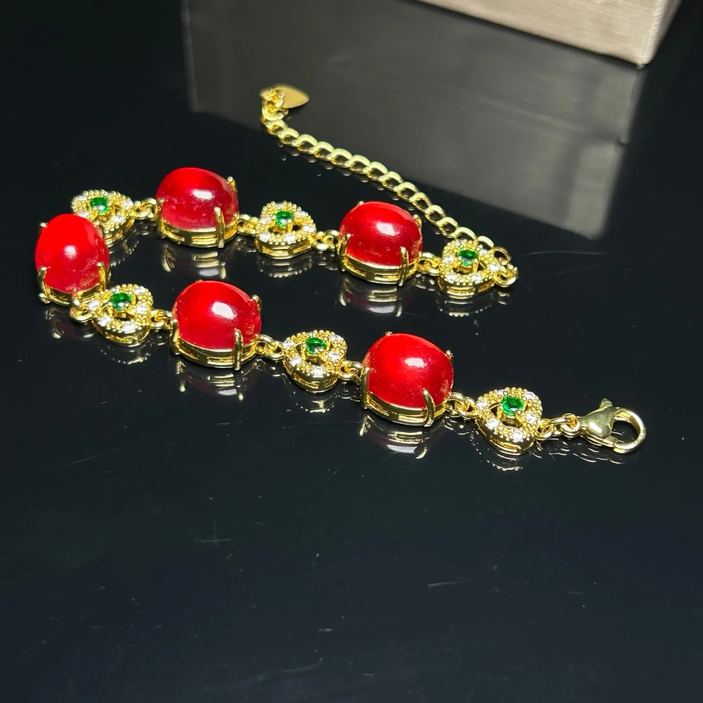 Real Natural High Ice Red Burmese Beads Jade jadeite Bracelets Bangle