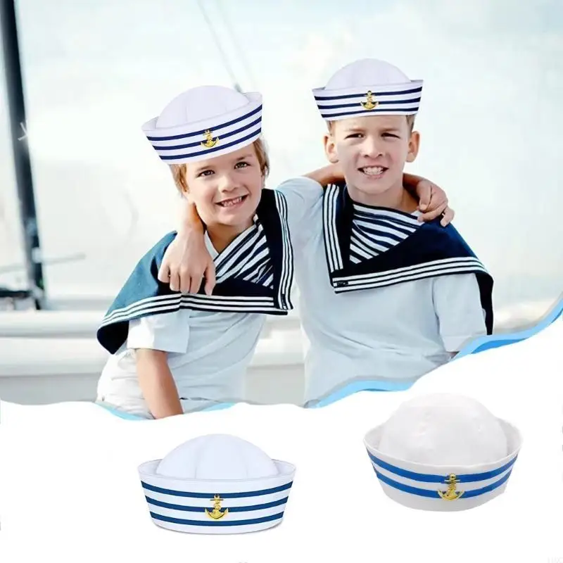 Sailor Hat Stage Performances Hat Sailor Hat Funny Dress Accessory