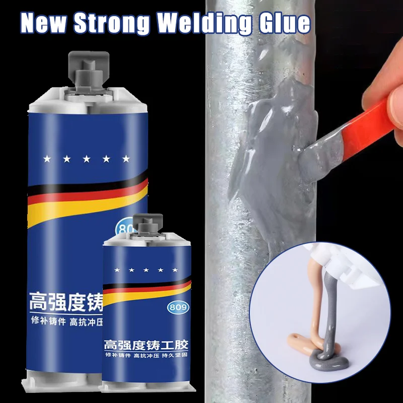 Metal Repair Adhesive High Strength Bonding Sealant Heat Resistance Cold Weld Industrial Repair Agent Casting Extrusion Glue