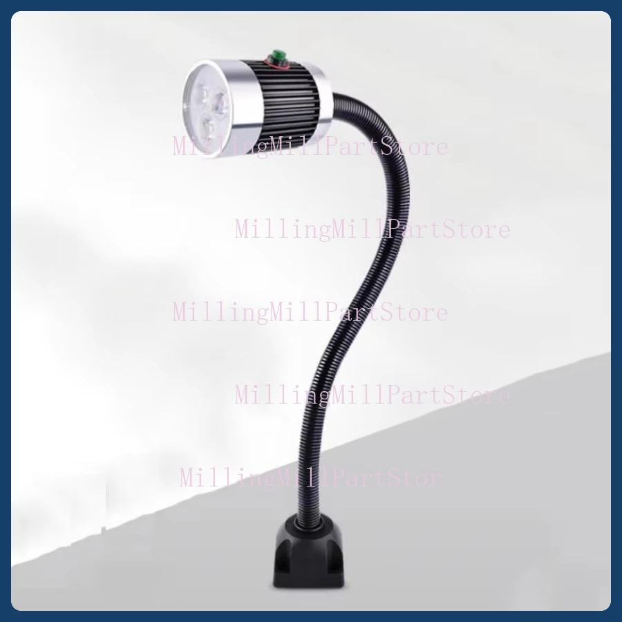 LED Work Lighting Lamp Punching Milling Grinding Machine Table Lamp Soft Pole Strong Magnetic Iron Base CNC Machine Tool Lamp