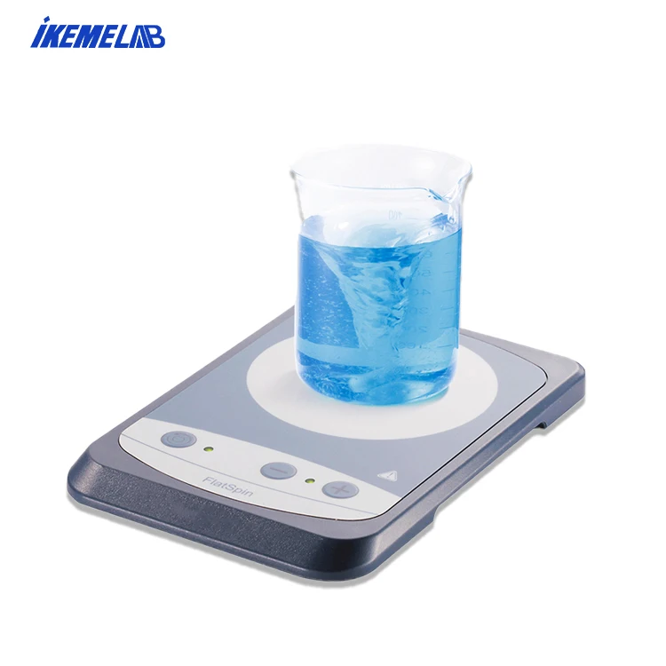 IKEME 1500rpm FlatSpin Ultra Flat Compact Mini Magnetic Stirrer For Lab