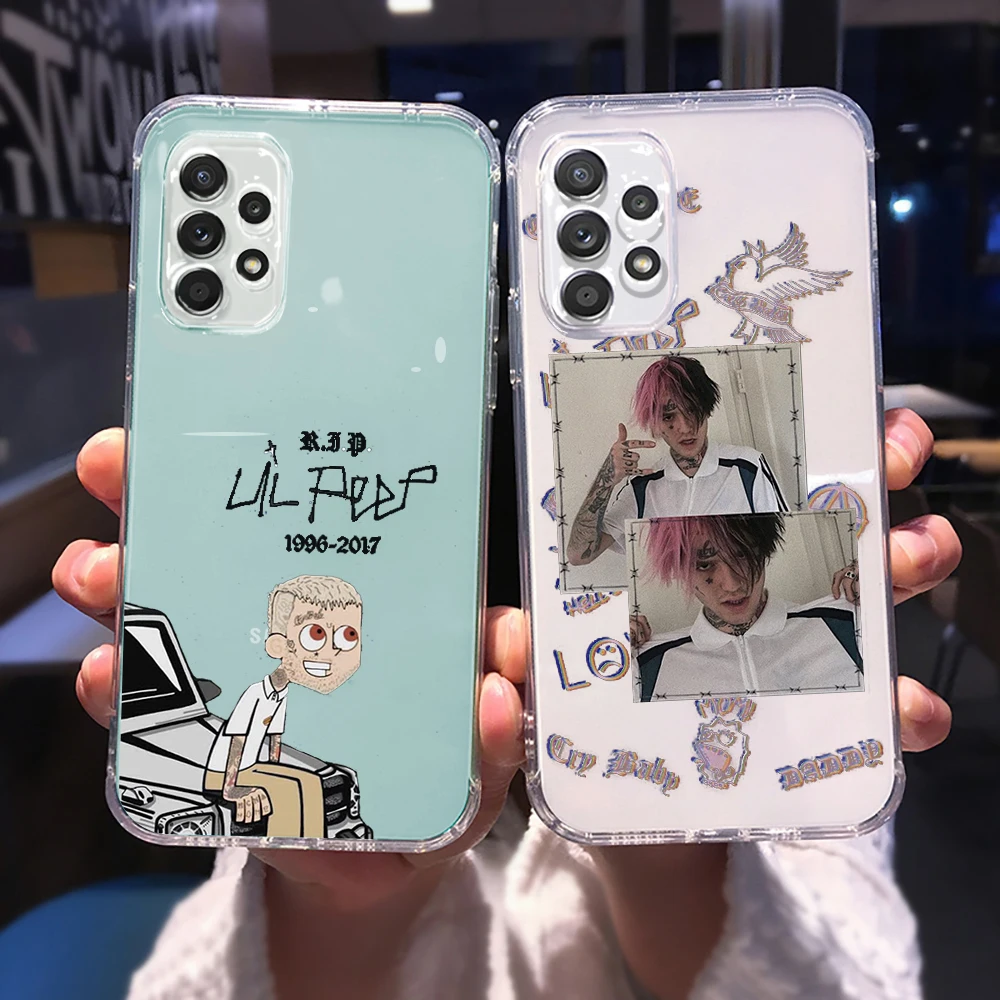 lil peep phone case for Samsung Galaxy  note S21 S20 S9 S30 A12 A71 A51 S10 A50 S22 10 fe ultra 4g 5g plus